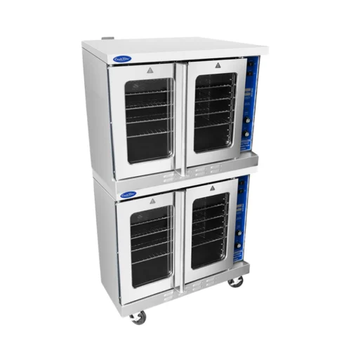 Atosa ATCO-513NB-2 Double Deck Non-Bakery Standard Depth Gas Convection Oven - 92,000 BTU - Image 3