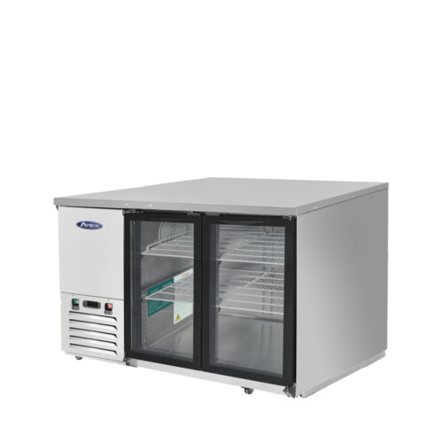 Atosa MBB48GGR 48" Glass 2-Door Back Bar Cooler -12.9 Cu. Ft. - Image 6