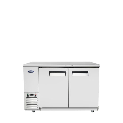 Atosa MBB59GR 59" Solid 2-Door Back Bar Cooler - 17.3 Cu. Ft. - Image 2