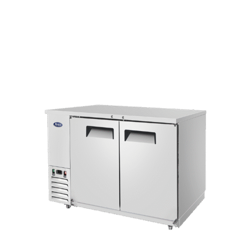 Atosa MBB59GR 59" Solid 2-Door Back Bar Cooler - 17.3 Cu. Ft. - Image 4