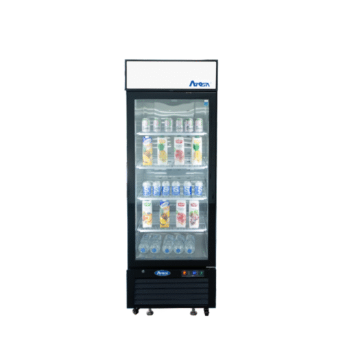 Atosa MCF8720 27" Bottom Mount Merchandiser Freezer - 19.4 Cu. Ft. - Image 1