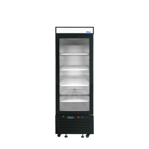 Atosa MCF8726 24" Bottom Mount Glass Door Refrigerated Merchandiser - 8.3 Cu. Ft. - Image 1