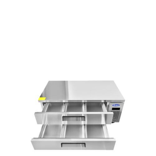 Atosa MGF8448GR 36" 2-Drawer Refrigerated Chef Base - 4.7 Cu. Ft. - Image 3