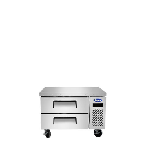 Atosa MGF8448GR 36" 2-Drawer Refrigerated Chef Base - 4.7 Cu. Ft. - Image 5