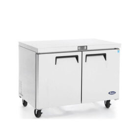 Atosa MGF8402GR 48" 2 Door Undercounter Refrigerator - 13.40 Cu. Ft.