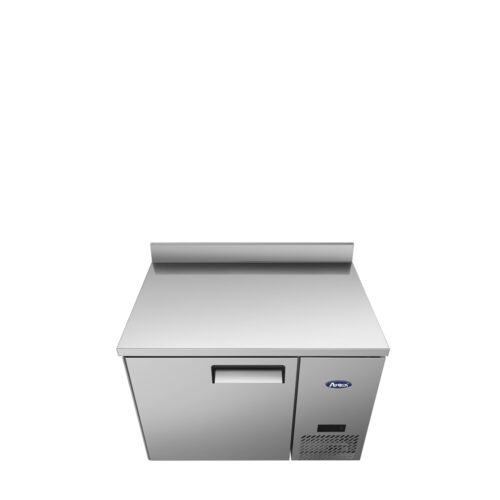 Atosa MGF44GR 44" Worktop Refrigerator w/ Backsplash, Side Mount Compressor - Image 4