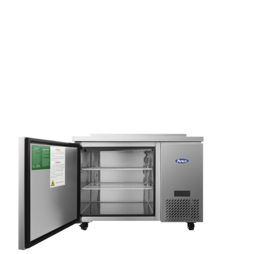 Atosa MGF44GR 44" Worktop Refrigerator w/ Backsplash, Side Mount Compressor - Image 5