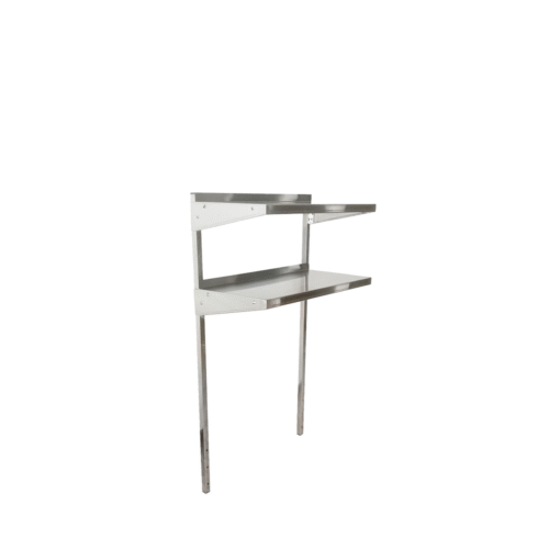 Atosa MROS-2RE 24″ Stainless Steel Double Overshelf - Image 2
