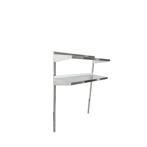 Atosa MROS-3RE 36″ Stainless Steel Double Overshelf - Image 2