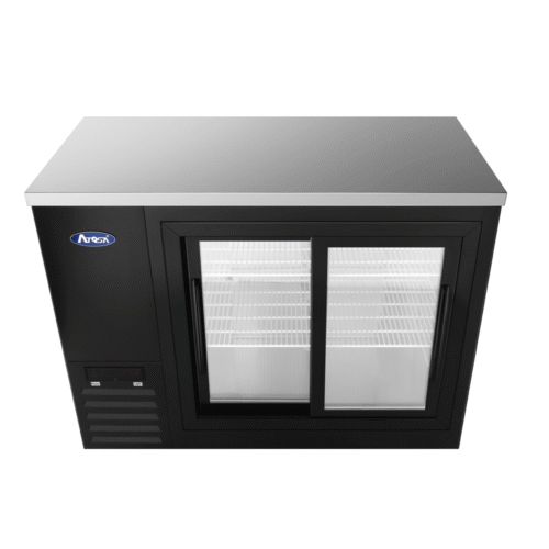 Atosa SBB48SGGRAUS2 48" Back Bar Cooler w/ 2 Sliding Glass Door - Image 5