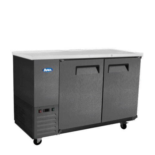 Atosa SBB59GRAUS2 59" 2 Door Back Bar Cooler Shallow Depth - Image 2