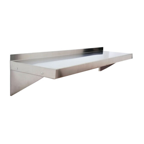 Atosa SSWS-1272 Stainless Steel Wall Shelf 12"x72" - Image 2
