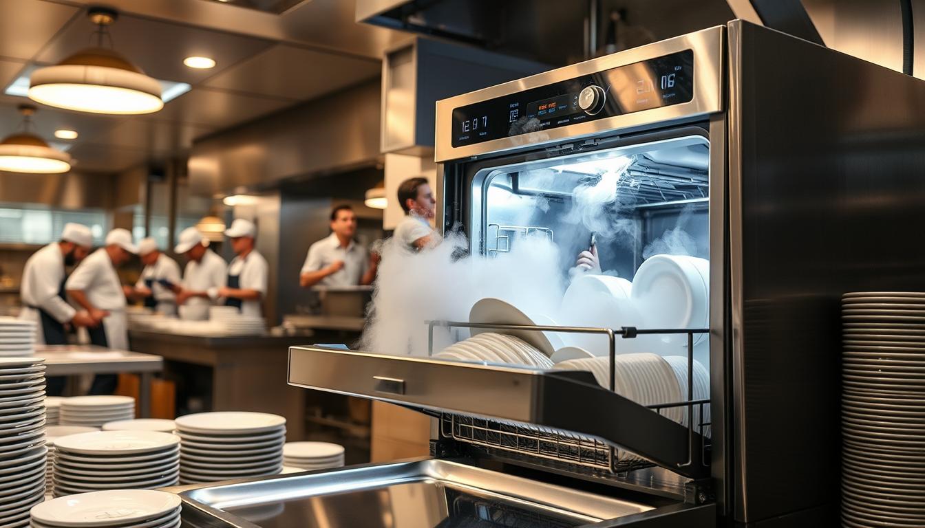 commercial dishwashing machine