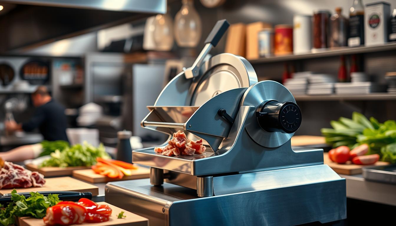 commercial meat slicer
