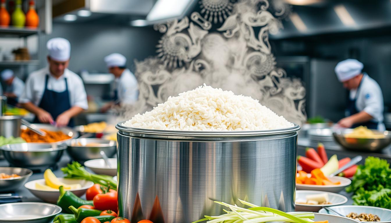 commercial rice steamer