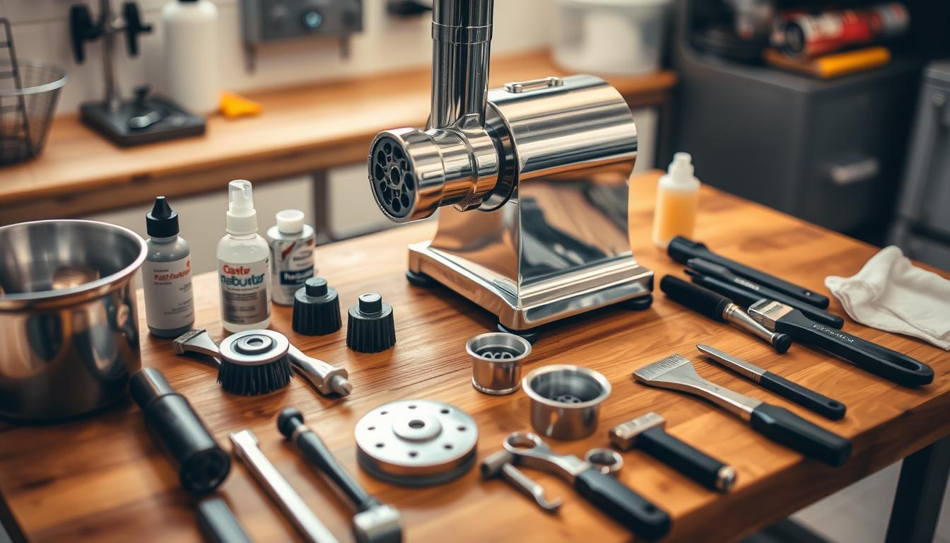 meat grinder maintenance