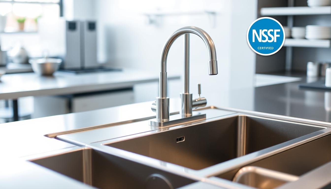 nsf certified sink