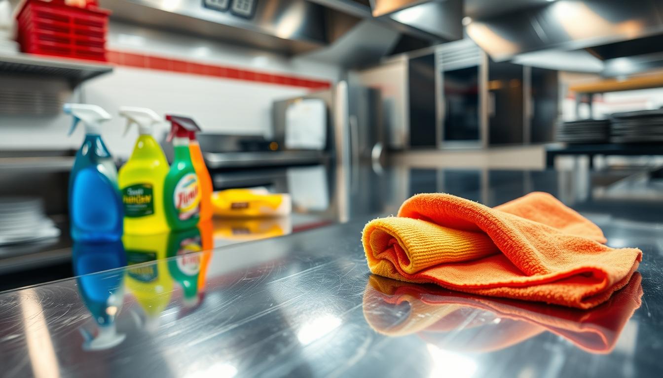 stainless steel table maintenance