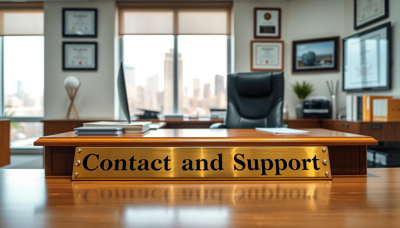Contact and Support