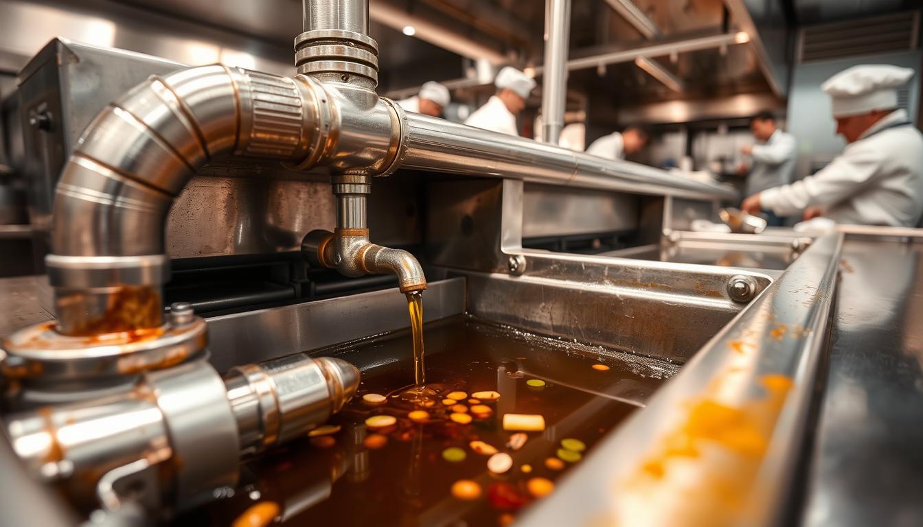 commercial kitchen grease trap