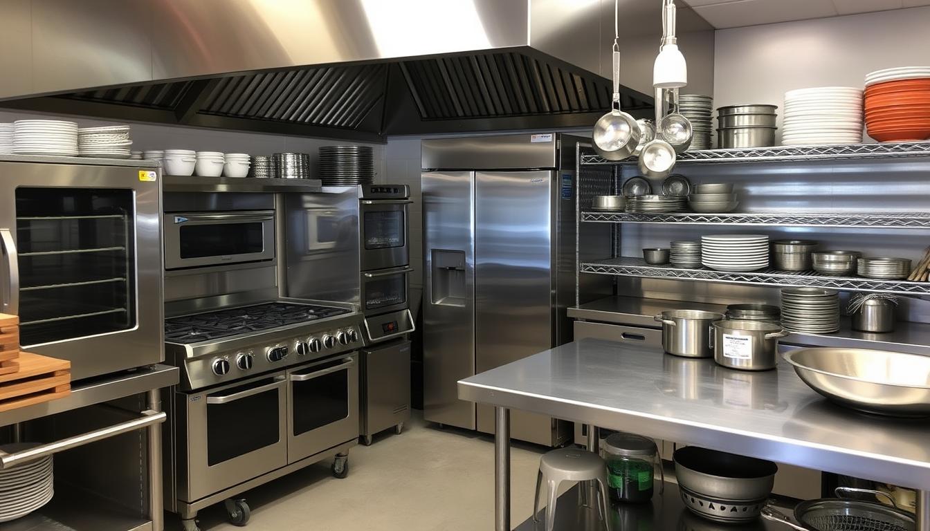 commercial kitchen supplies for rent