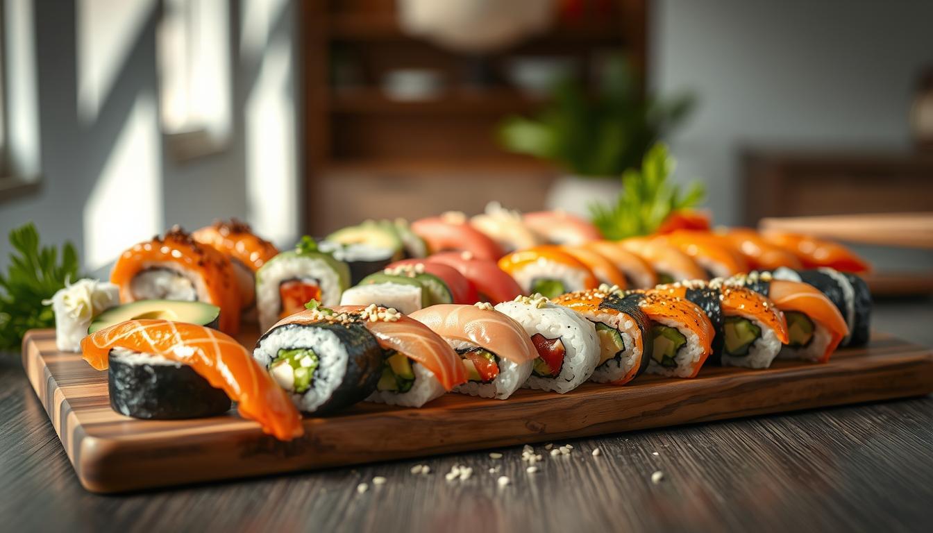 health benefits of sushi