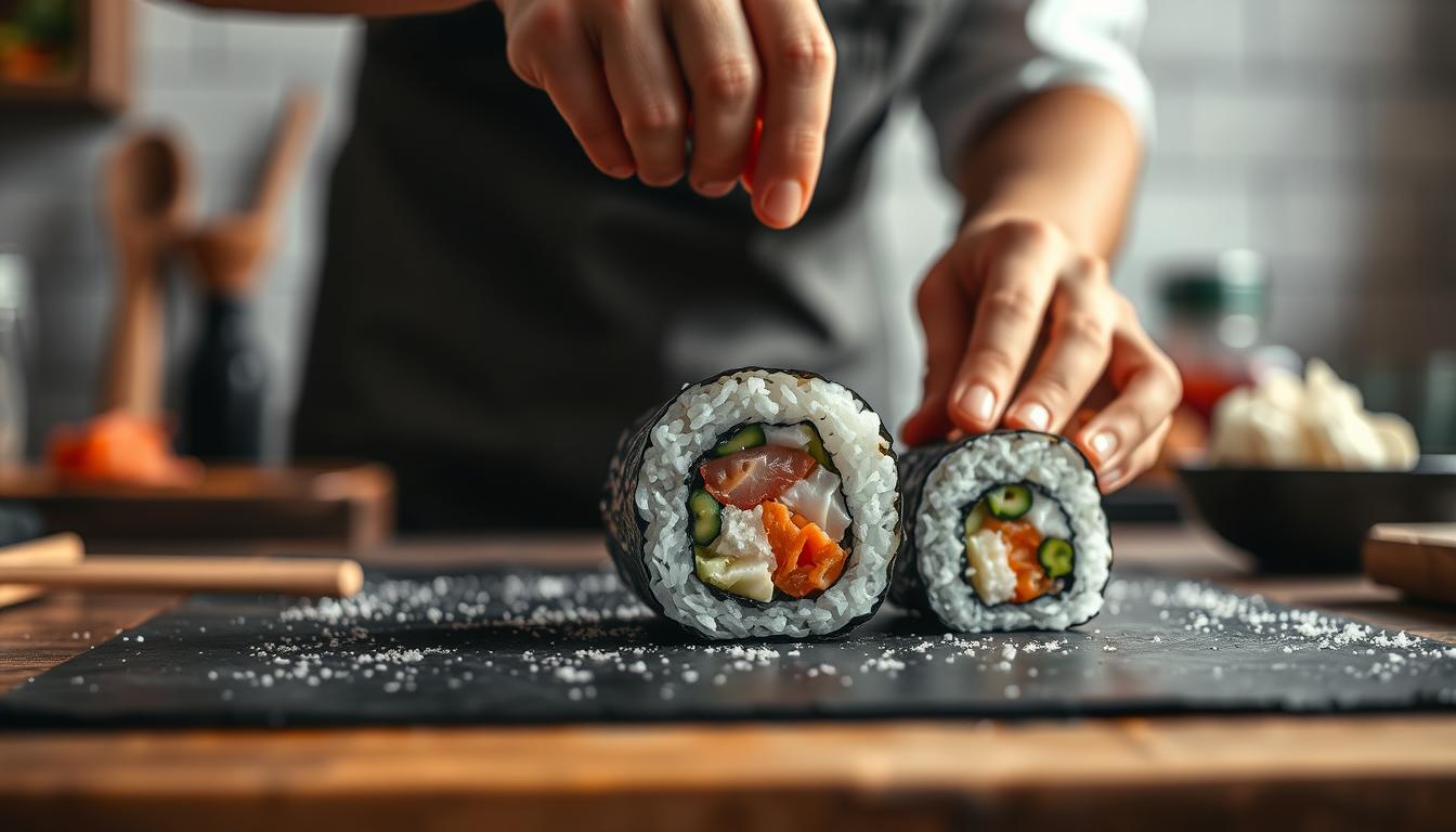 sushi roll crafting