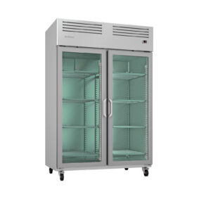 Infrico IRR-AGB49CR Refrigerator - 2 glass doors AGB Series - 49 ft3