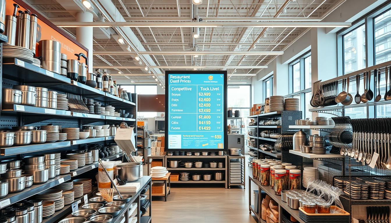 Competitive pricing and stock availability
