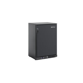 Infrico IMD-ERV15 SD Narrow back bar coolers black finish - 1 solid door ERV Series - 5 ft3