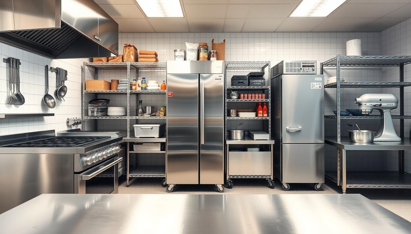 Essential kitchen equipment layout Essential kitchen equipment layout