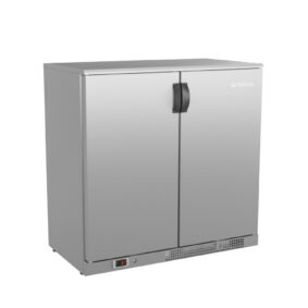 Infrico IMD-ERV25 II SD Narrow back bar coolers - 2 solid doors ERV Series - 8 ft3