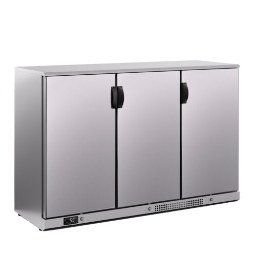 IMD-ERV35IISD.jpg Infrico IMD-ERV35 II SD Narrow back bar coolers - 3 solid doors ERV Series - 11,6 ft3 - Image 1