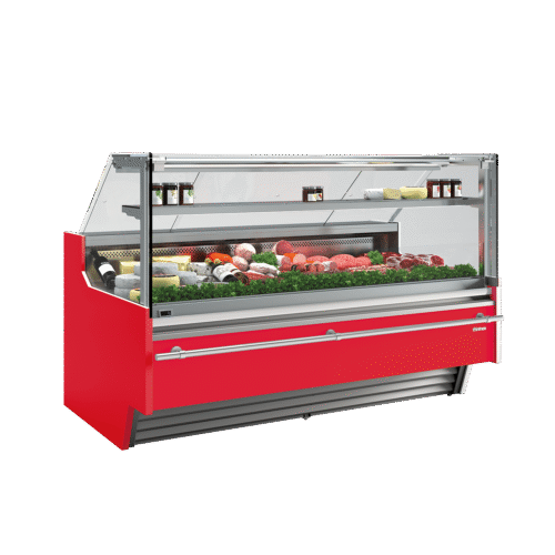 Infrico VBC9SIUCP Supermarket display counter for meat and deli - Image 1