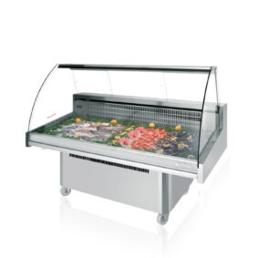 Infrico IDC-VML 15 VRP MALAGA SERIES Fish Display Cases - 11 ft3
