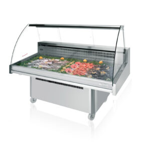 Infrico IDC-VML 18 VRP MALAGA SERIES Fish Display Cases - 13-1/6 ft3