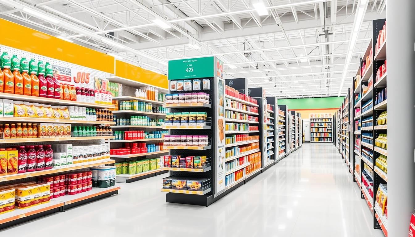 aisle shelving