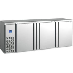 Infrico IMD-ERV84 II SD Back bar coolers - 3 solid doors ERV Series - 19,85 ft3