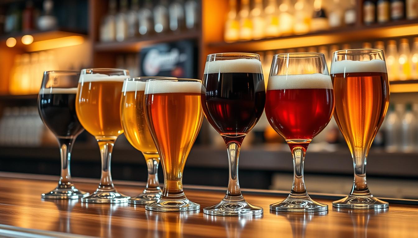 beer glasses