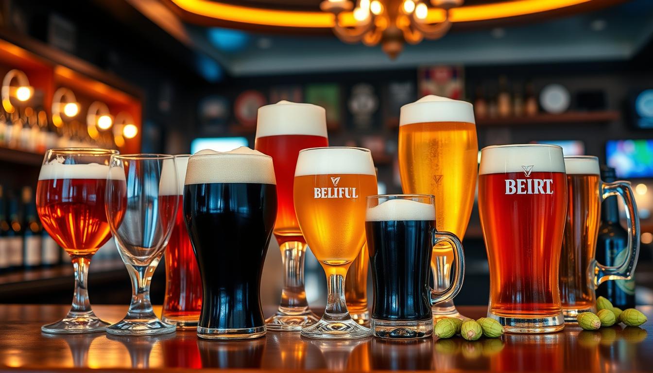 beer glasses