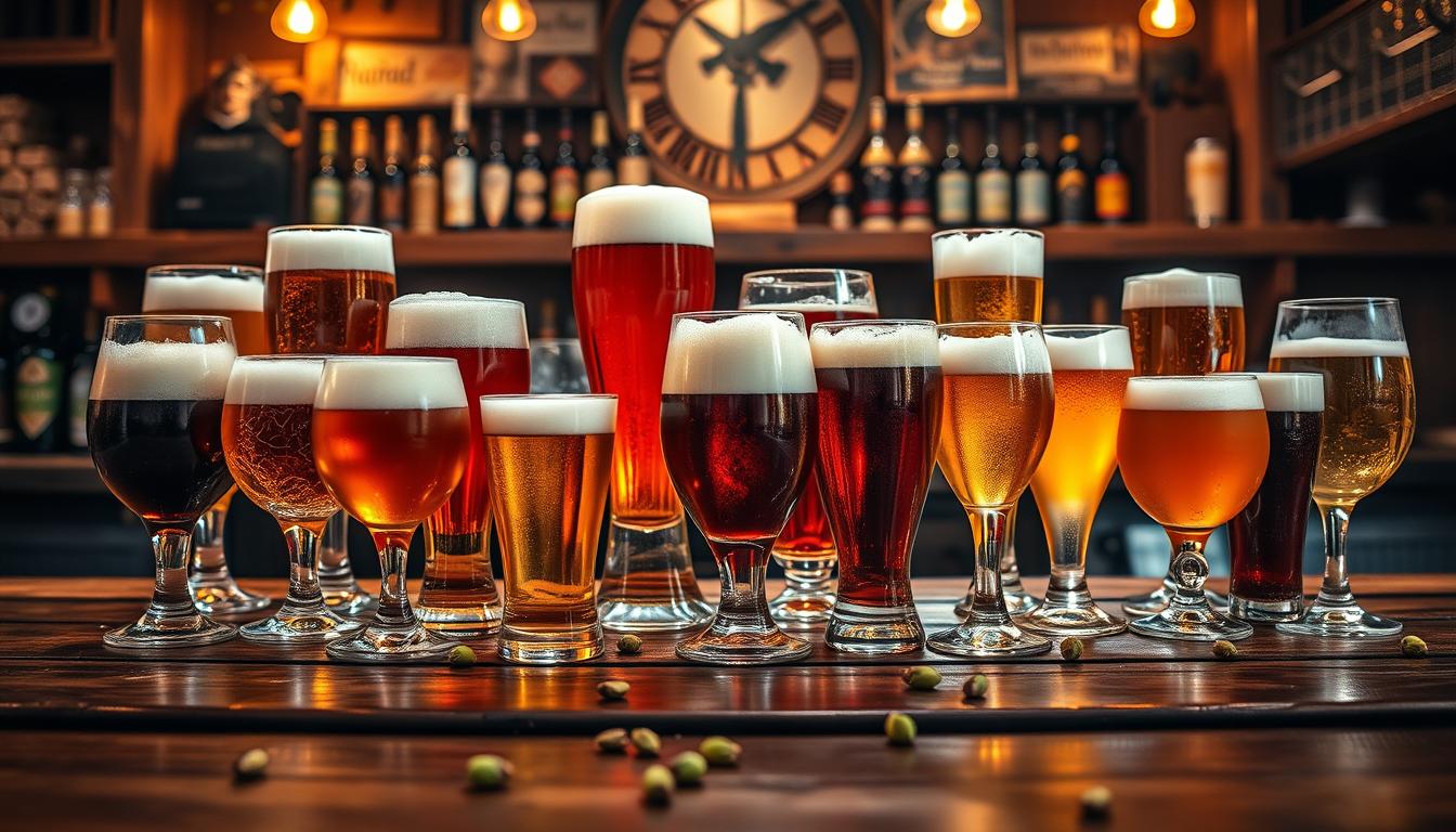 beer glassware collection