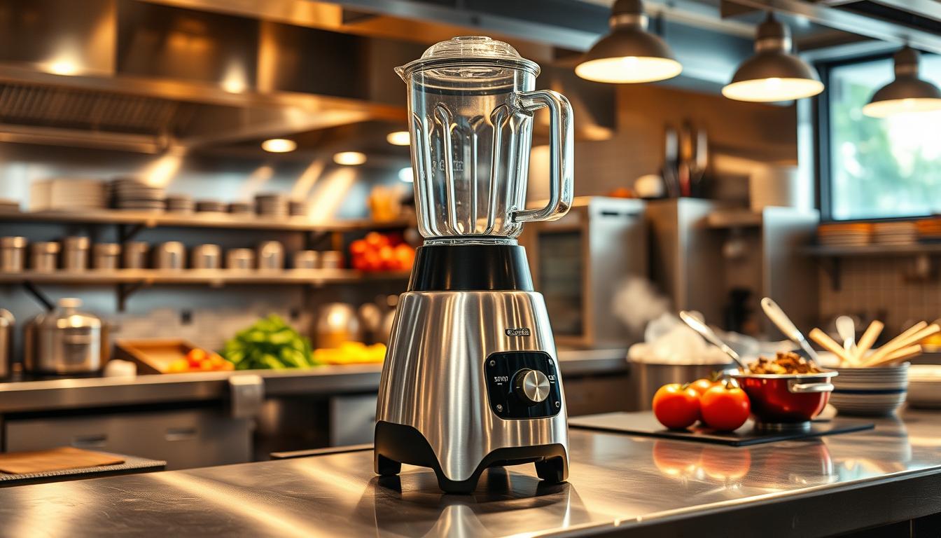 commercial blender in a restaurant kitchen commercial blender in a restaurant kitchen