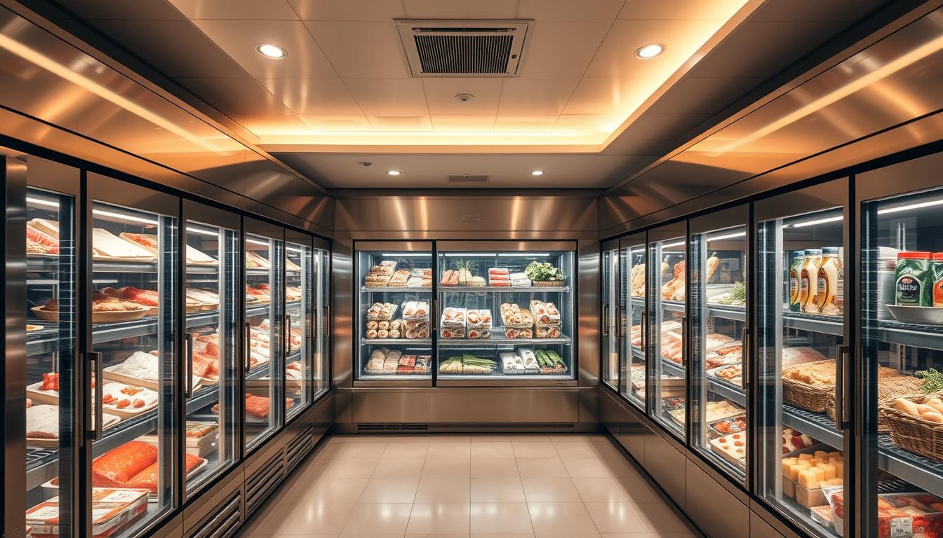 commercial freezer selection