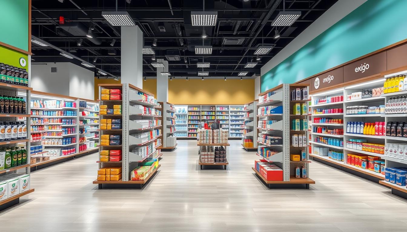 commercial shelving
