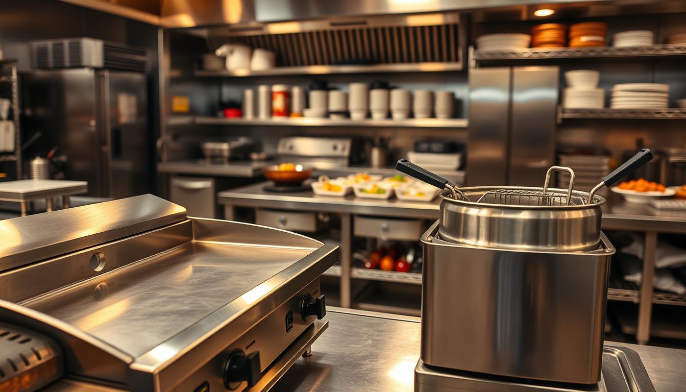 food prep griddles fryers