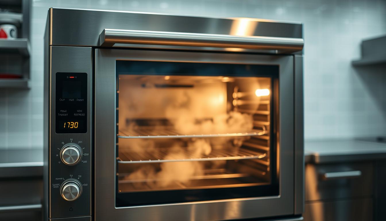 Convection and steam cooking modes