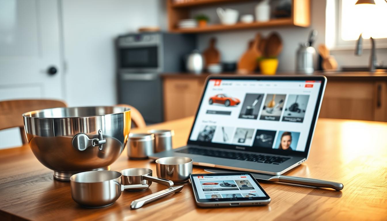 Online Shopping for Kitchen Equipment