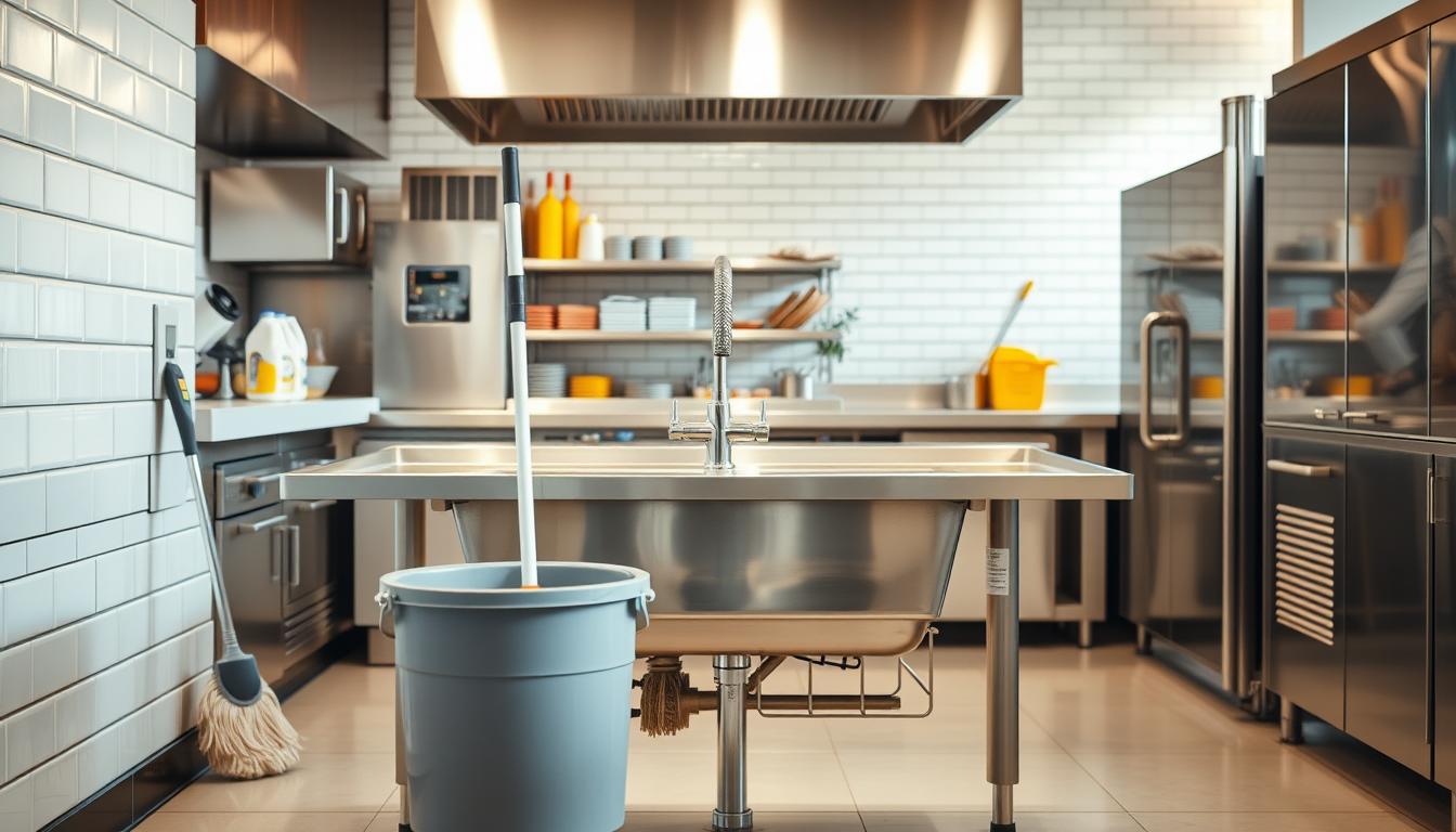 mop sink installation