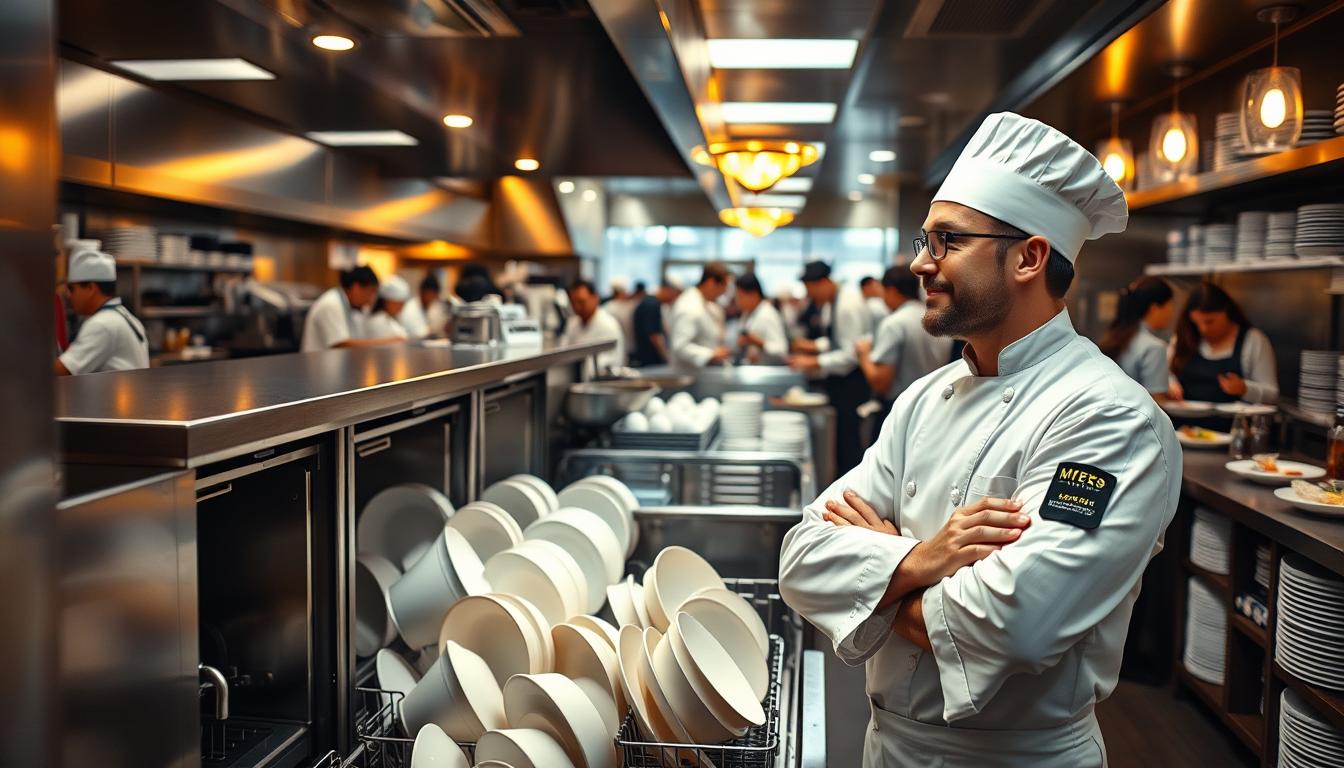 Undercounter Dishwasher: Boost Your Restaurant's Efficiency 1 undercounter dishwasher