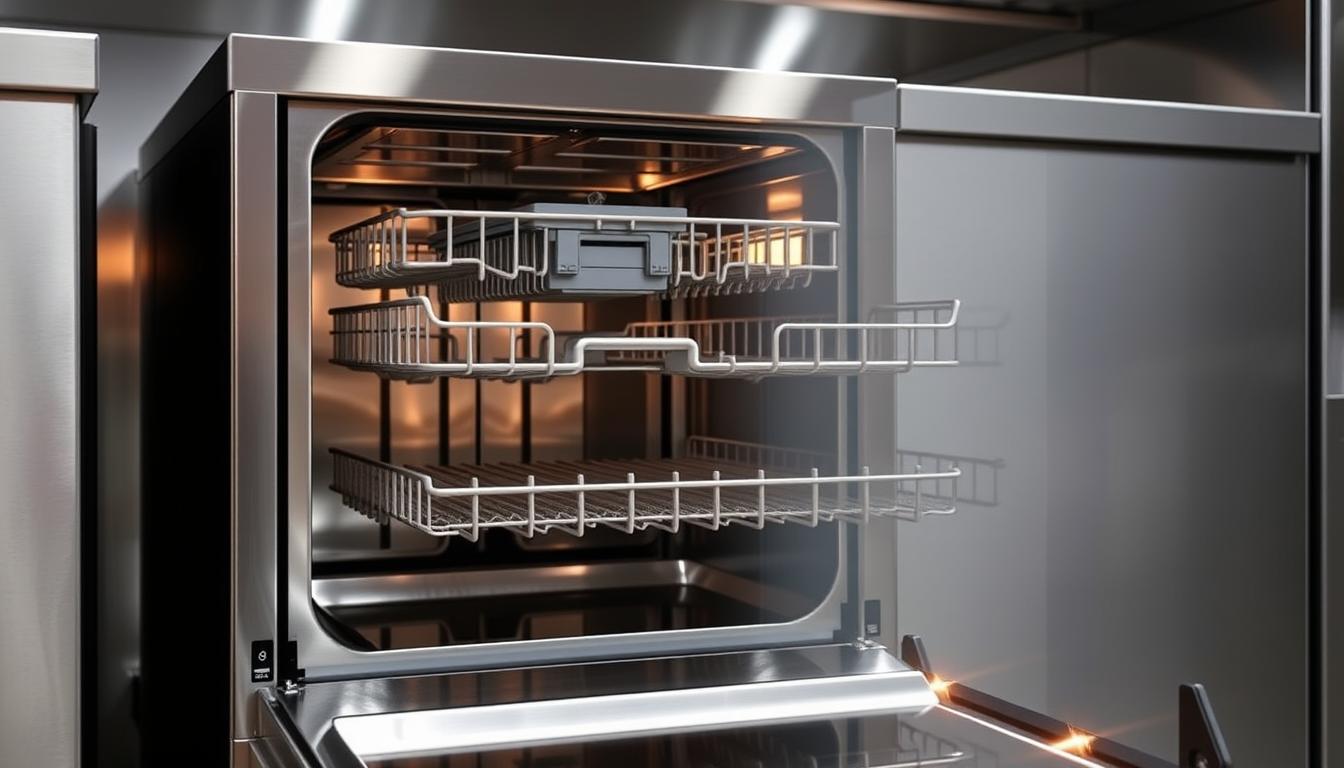 undercounter dishwasher features
